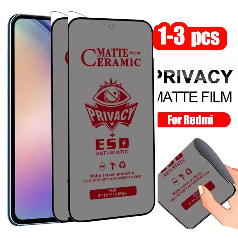 1-3Pcs Matte Ceramic Privacy F - đánh giá và giá Xiaomi Redmi Note 14