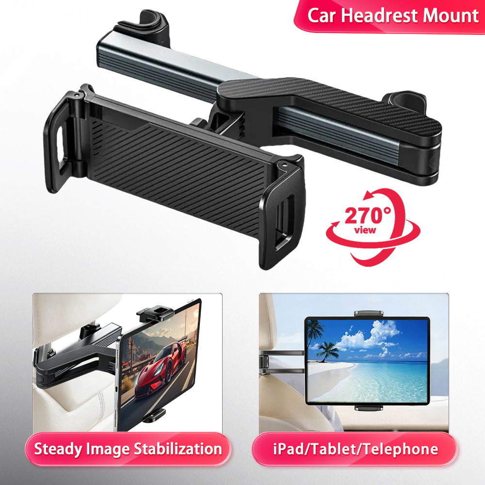 Tablet Accessories Must Have - Upgraded Telescopic Car Rear Pillow Phone