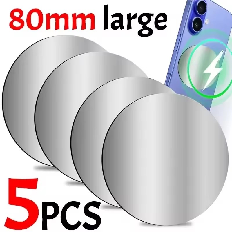 1-5PCS 8CM Magnetic Metal Plat - đánh giá và giá Tablet Car Mount