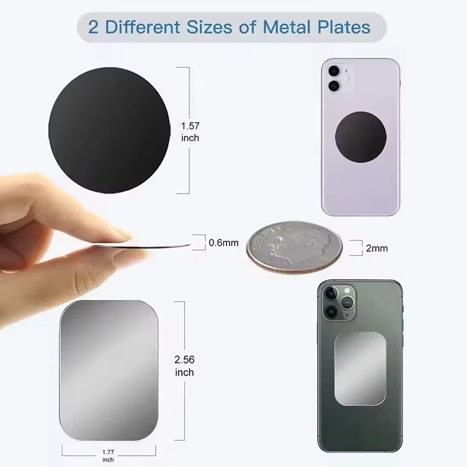 5/10pcs Magnetic Metal Plate D - đánh giá và giá Tablet Accessories Must Have