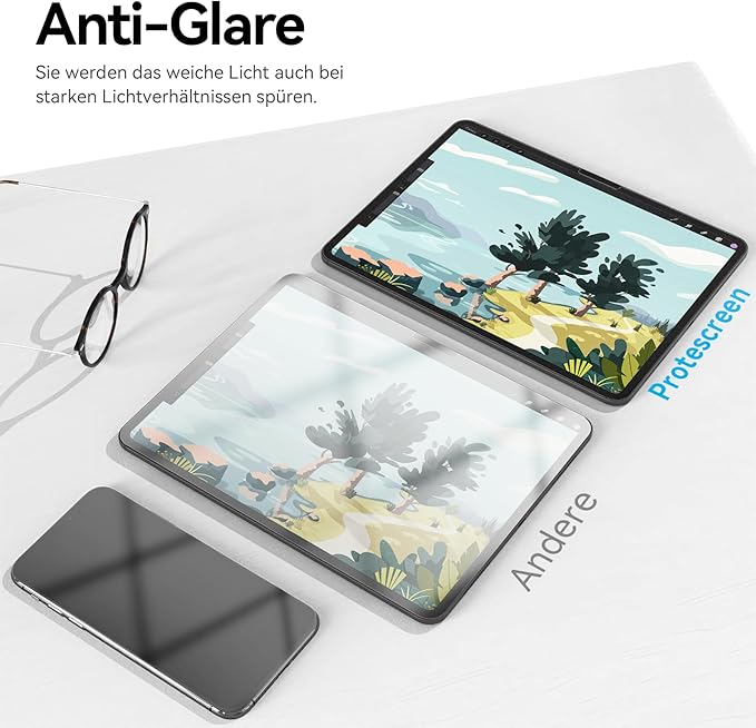 2Pcs For iPad Air 6 2024 Pro 1 - đánh giá và giá Paper Feel Screen Film