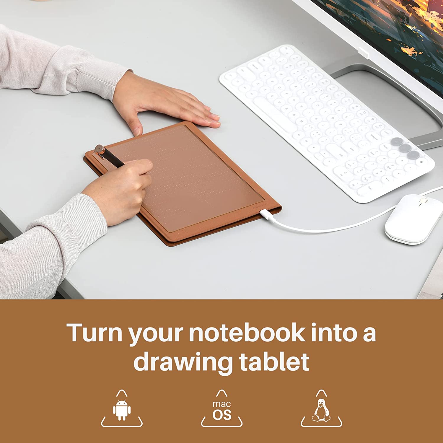 Huion Note Smart Notebook Wire - đánh giá và giá Huion Tablet Accessories