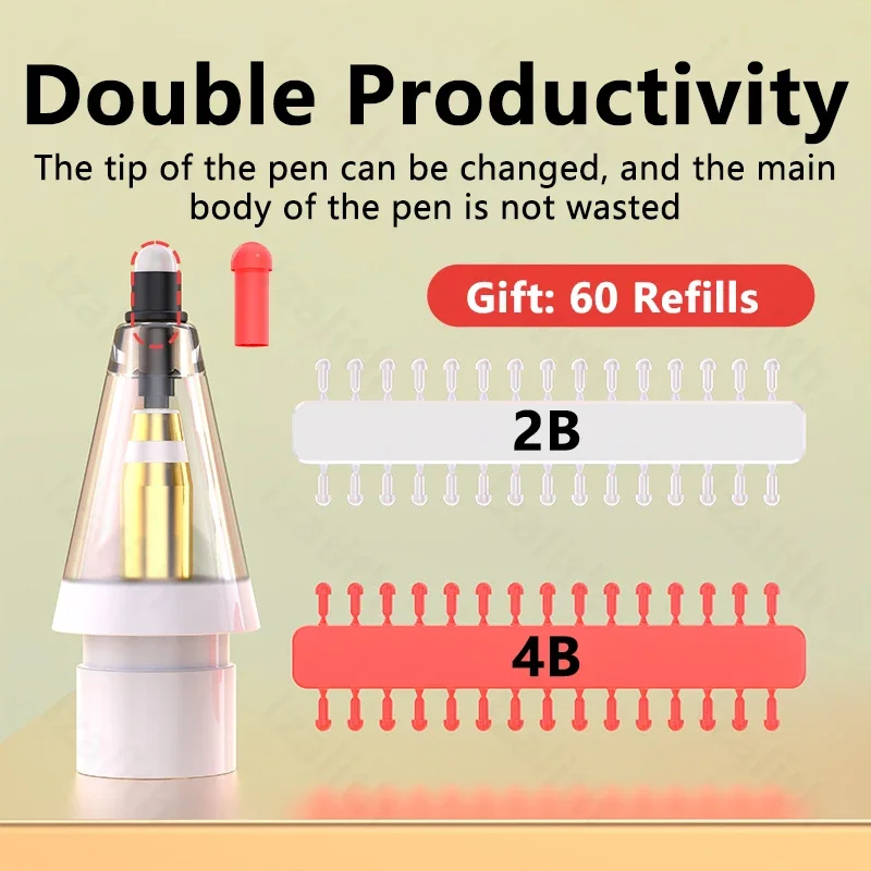 Replacement Pencil Tips 2B For - đánh giá và giá Pen Tablet Accessories