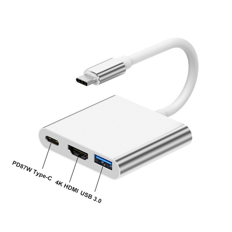3 in 1 USB Type C Hub to 4K HD - đánh giá và giá Tablet Accessories For Samsung