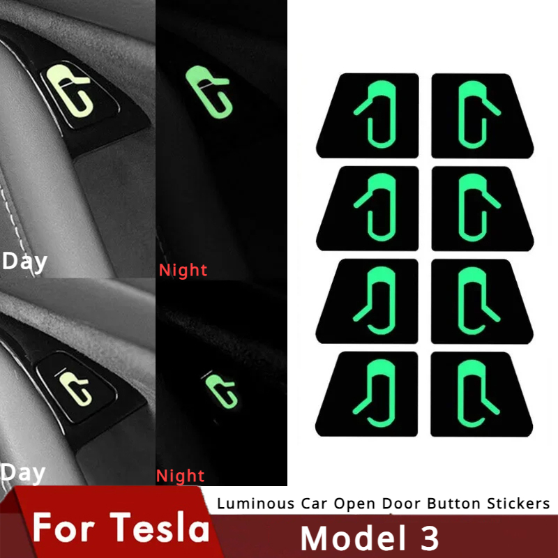 Luminous Car Open Door Button  - đánh giá và giá Tesla Tablet Accessories