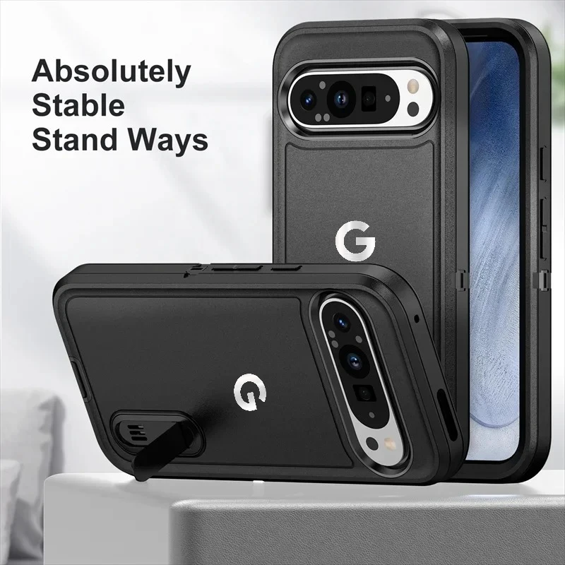 3IN1 Heavy Duty Defender Invis - đánh giá và giá Google Pixel 9 Pro