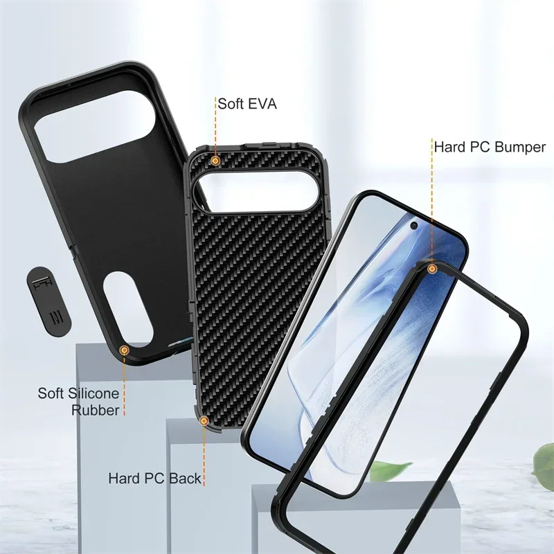 3IN1 Heavy Duty Defender Invis - đánh giá và giá Google Pixel 9 Pro