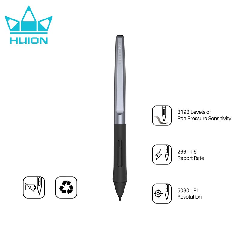 HUION PW100 Pin Stylus Bút Kỹ  - đánh giá và giá Huion Tablet Accessories