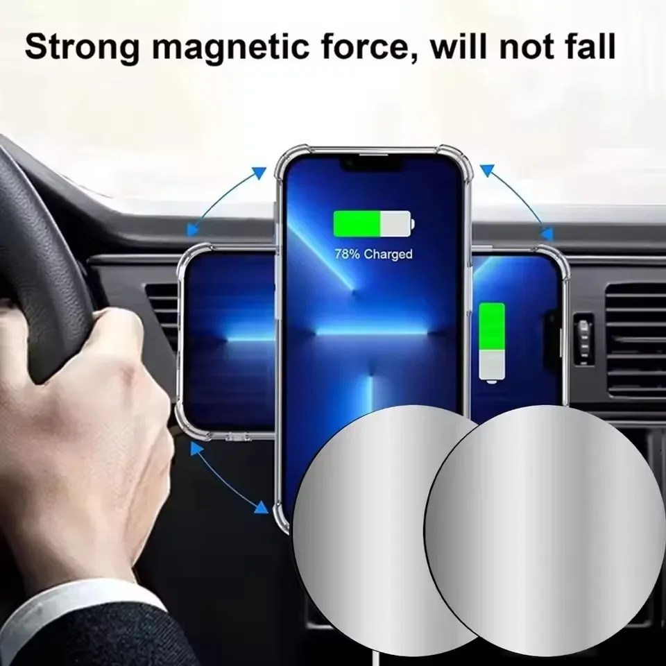 1-5PCS 8CM Magnetic Metal Plat - đánh giá và giá Tablet Car Mount