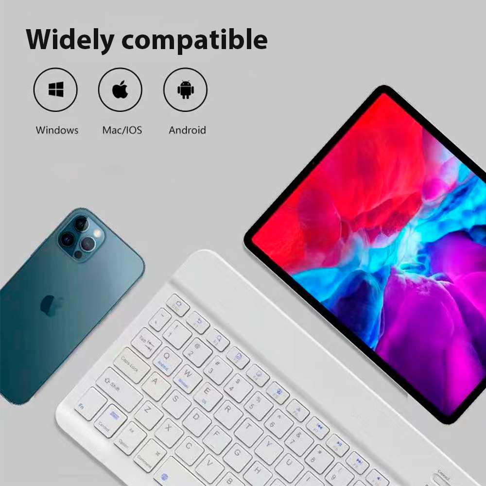 Bluetooth Wireless Keyboard Un - đánh giá và giá Tablet Ipad Accessories