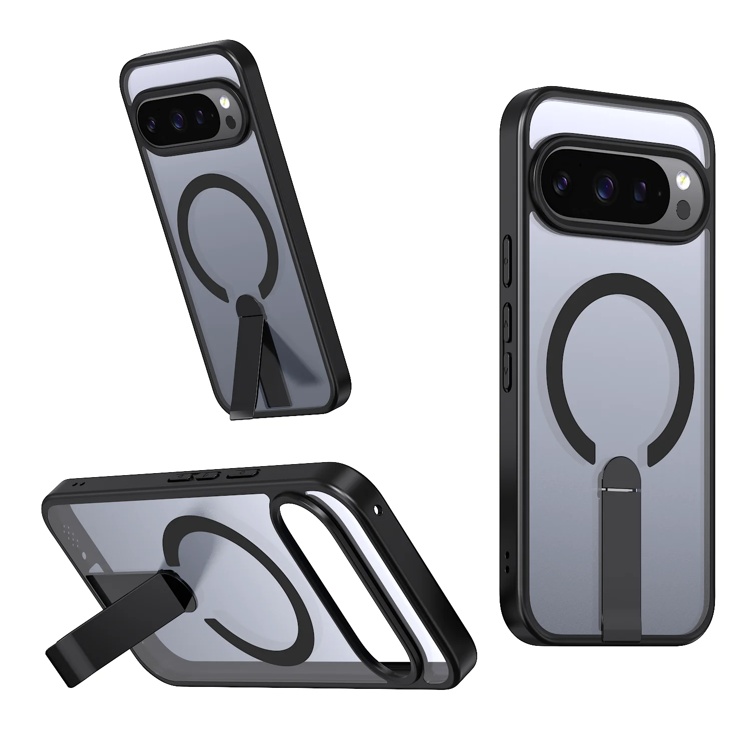 Luxury Magnetic Stand Armor Ru - đánh giá và giá Google Pixel 9 Pro