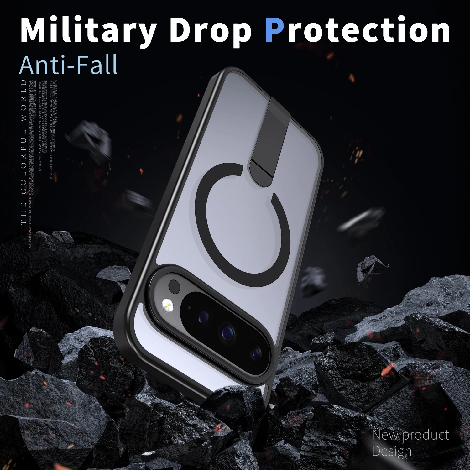 Luxury Magnetic Stand Armor Ru - đánh giá và giá Google Pixel 9 Pro