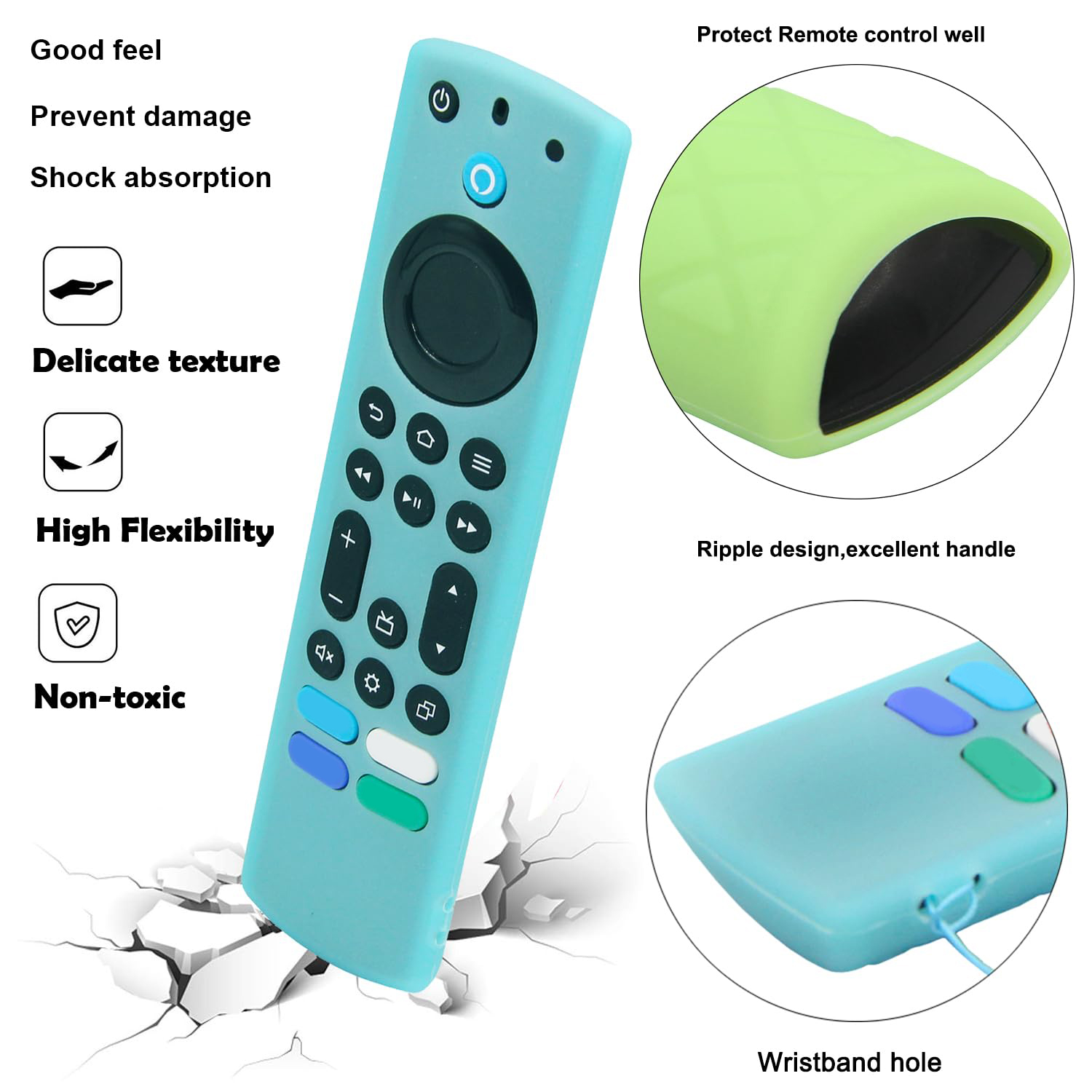 2Pcs Glow in The Dark Silicone - đánh giá và giá Fire Tablet Accessories