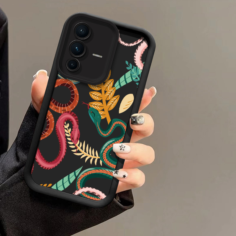 Luxury Snake Print Phone Case  - đánh giá và giá Vivo V40