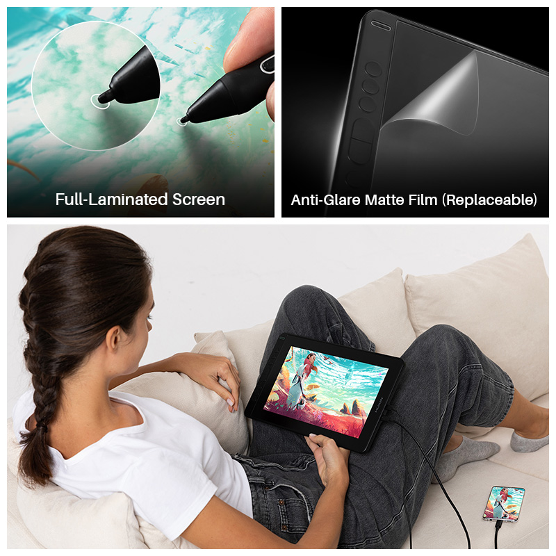 HUION 11.6Inch Kamvas 12 Máy T - đánh giá và giá Huion Tablet Accessories