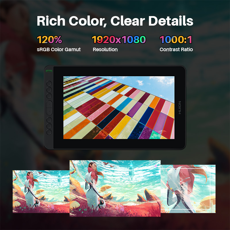 HUION 11.6Inch Kamvas 12 Máy T - đánh giá và giá Huion Tablet Accessories