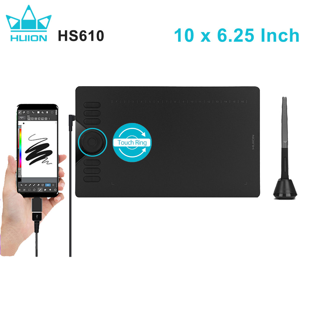 HUION HS610 Đồ Họa Máy Tính Bả - đánh giá và giá Huion Tablet Accessories