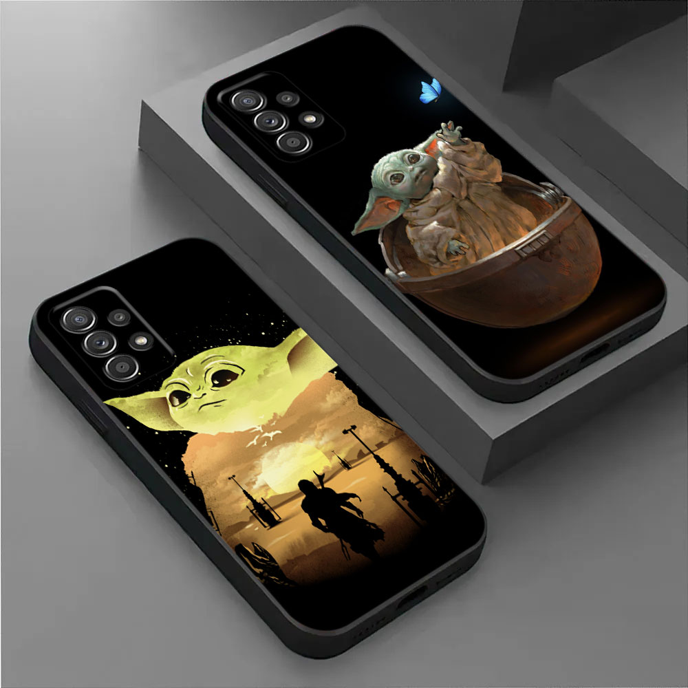 Cute Baby Yodas Phone Case For - đánh giá và giá Samsung Galaxy A55