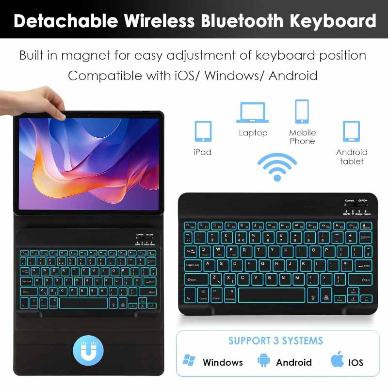 Keyboard Case for OPPO Pad SE  - đánh giá và giá Oppo Tablet Accessories